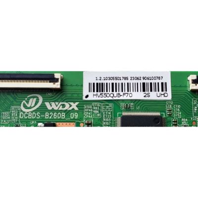 T-CON PARA TV / NUMERO DE PARTE HV550QUB-F70 / DCBDS-B260B_09 / 1.2.10305501785 / 8T03D29283BXE / 230815 07700118 / 23081507700118 / MODELO 55'' - Imagen 2